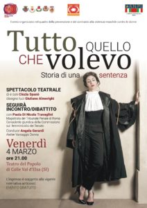 “Tutto quello che volevo - Storia di una sentenza“